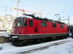 SBB - Re 4/4  11311 im Bahnhof St.Gallen am 27.12.2010