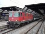 SBB - Re 4/4 11191 im Hauptbahnhof Zrich am 01.01.2011