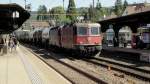 Am 11.07.11 wird der Bahnhof Liestal von einem l-Zug durchfahren.