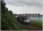 Re 4/4 der Railadventure mit einer Zufhrung nach Velim am Pumpspeicherwerk Niederwartha, 08.10.2011