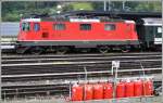 RheintalExpress mit Re 4/4 II 11218 in Landquart. (16.08.2012)