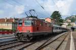 SBB Re 4/4 11152 in Locarno/Schweiz 06.08.2012