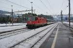 Infolge einer Lokstrung an einem Gotthard IR heute Morgen, verkehrte der Dispo Olten den ganzen Tag am Gotthard.