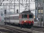 SBB - Re 4/4  11108 mit Kurzzug unterwegs in Altstetten am 23.02.2013