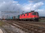 Re 4/4 II 11313 bei Oberrti am 14.03.2014