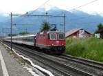 SBB - Re 4/4 11194 unterwegs in Aigle am 26.05.2013