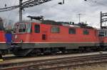 Re 4/4 II 11295 beim Güterbahnhof in Muttenz.