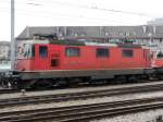 SBB - Re 4/4  11285 abgestellt in Thun am 15.03.2014