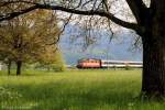 Re4/4 '' 11108 mit RE3832 am 09.05.2013 bei Oberräfis