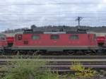 SBB - Re 4/4 11166 im Güterbahnhof Biel am 14.12.2014