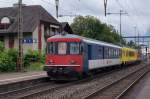 SBB: Nicht alltäglich in Herzogenbuchsee ist der Messzug mit der Re 4/4 II 11139 der ersten Serie, der am 19.