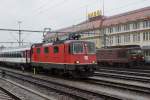 SBB/BLS/DB: Fotografieren in Singen bei starkem Wind und viel Regen am 20.