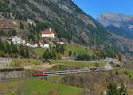 Re 4/4 11194 mit einem IR am 05.11.2015 bei Wassen.