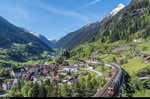 Der nur an Samstagen im Sommer verkehrende IR 2413 Zürich HB - Chiasso überfährt am 21.