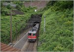 Die SBB Re 4/4 II 11304 mit einem Gotthard IR in der Dazio Grande zwischen Rodi Fiesso und Faido  23.