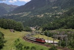 11200 mit dem IR 2417 (Zürich HB-Locarno) bei Quinto 24.6.16