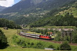 11245 mit dem IR 2421 (Zürich HB-Locarno) bei Quinto 24.6.16