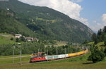 11286 mit dem Postzug bei Quinto 24.6.16