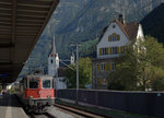 SBB: IR Basel-Locarno mit der Re 4/4 II 11156 in Flüelen am 13. September 2016.
Foto: Walter Ruetsch