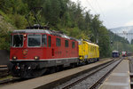 SBB: Testfahrten auf der ehemaligen SMB-Strecke Langendorf-Gänsbrunnen mit dem neuen Xem 99 85 9181 011-9 CH-SBB I und der Re 4/4 II 11144 vom 19.