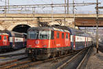 HVZ-S-Bahn Pendel mit der Re 420 202 LION in Zürich Hardbrücke am 23.