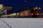 Am frühen Morgen ist im Bahnhof Olten die Welt noch in Ordnung.