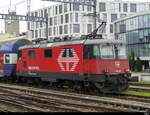 SBB - Re 4/4 420 214 abgestellt im Bhf.