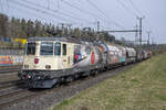 Re 420 251-1 ist auf dem Weg nach Zofingen, aufgenommen kurz nach Othmarsingen am 29.03.2022.