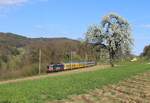 Die SBB Re 421 378-1 überführte am 17.