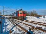 Re 421 397-1 mit EC 193 Zrich HB - Mnchen Hbf am 23.12.03 bei Algetshausen-Henau