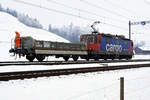 SBB CARGO Re 421 388-0 auf Rangierfahrt bei Gettnau am 7.