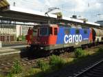 421 371-6 der SBB-Cargo mit einem Gterzug in Koblenz.(21.5.07)