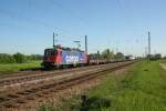 SBB cargo 421 387-2 am 7.5.2008 in Niederschopfheim