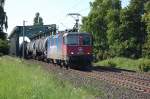 421 397-1 der SBB Corgo am 25.05.2009 nach berquerung des Mittellandkanals bei Peine