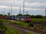 Re 421 377 und Re 421 xxx mit Gz am 11.06.09 in Grokorbetha