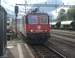 Dienst in den Schweizer Alpen: Nicht fr Schiebedienste am Gotthard vorgesehen sind die Re 421.