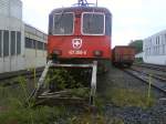 aufgenommen am  bahnhof von bad harzburg  front foto mit prellbock  421 388-0