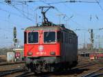 421 387-2 der SBB rangiert am 21.03.2011 in Aachen West.