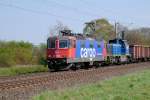 421 274-0 und MWB V2305 am Sonntag den 17.04.2011 bei Woltorf