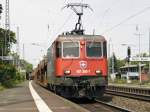 SBB Cargo Re 421 380-7 in Beuel am 9.5.2011