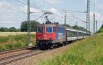 Mit dem Kirchentagssonderzug nach Basel war 421 392 am 05.06.11 unterwegs.