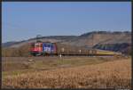 Ganz schn erstaunt sah ich als 421 376-5 der SBB mit ihren ARS Altmann Autozug im Maintal bei Himmelstadt um die Ecke gebogen kam...