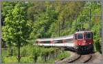 421 392-2 mit IC186 nach Stuttgart bei Neuhausen am Rheinfall.