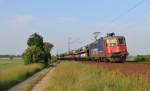 Am 12.Juni 2013 war SBBC 421 375 mit einem Autozug bei Burgstemmen auf dem Weg Richtung Norden.