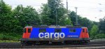 421 387-2 von SBB Cargo rangiert in Aachen-West bei Regenwetter am Abend vom 13.6.2013.