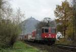 421 385-6 bei Rhöndorf am 21.11.2013