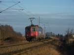 Am 01.01.2014 kam 421 381 Lz aus Richtung Uelzen durch Stendal und ging dann weiter in Richtung Magdeburg.