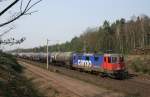 SBB 421 397 mit DGS 95367 (Seelze–Hmb-Rothenburgsort) am 04.04.2009 zwischen Unterl und Suderburg