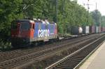 421 388-0 der SBB Cargo mit gemischtem Gterzug in Kln-Sd am 17.09.2006