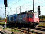 Am 28.09.2014 standen 421 395 und 253 015 (223 053)in Stendal abgestellt.